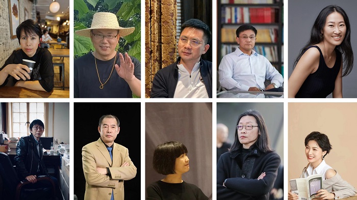 上:黎紫书、舒飞廉、沈念、尹文武、孟小书 下:张定浩、刘文飞、吴雅凌、朱朱、周婉京