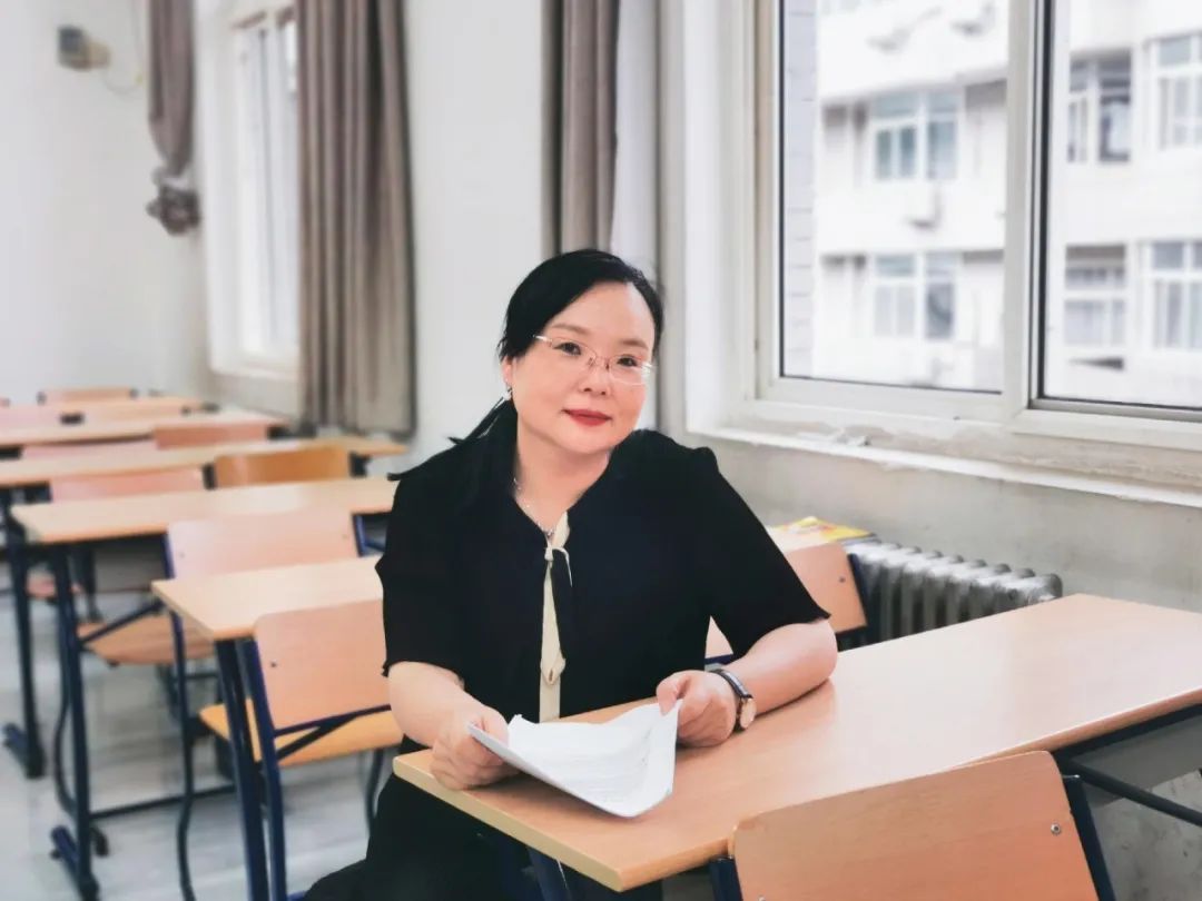 2021年,张莉在北师大教室