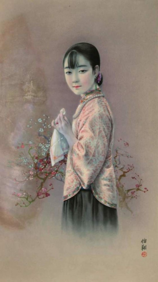 20世纪20年代 月份牌 胡伯翔绘